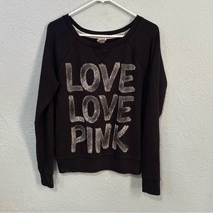 VTG VS Pink sweatshirt sz M